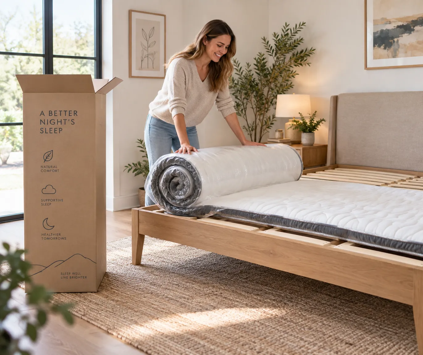 Mattress made for social media